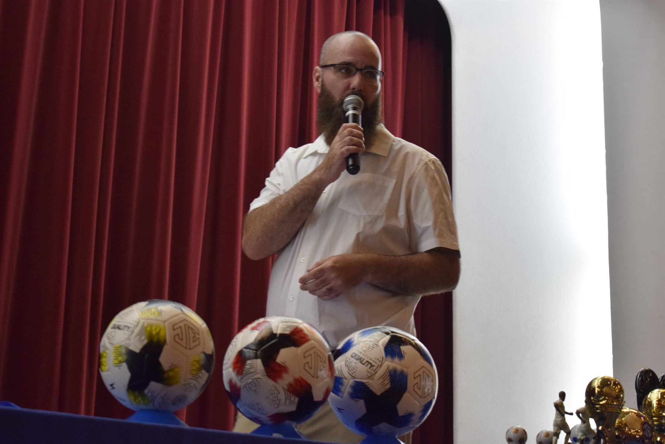 Community speaker at Junction Elite awards night